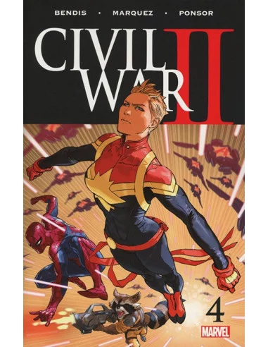 es::Civil War II 4 Regular Cover - Marvel USA