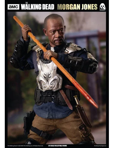 es::The Walking Dead Figura 1/6 Morgan Jones 30 cm