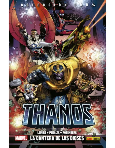 Thanos 02. La cantera de los dioses Cómic 100% Ma-10