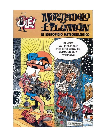 es::Olé Mortadelo 017: El estropicio meteorológico