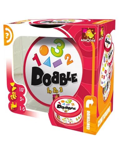 es::Dobble Formas y Números-Juego de mesa