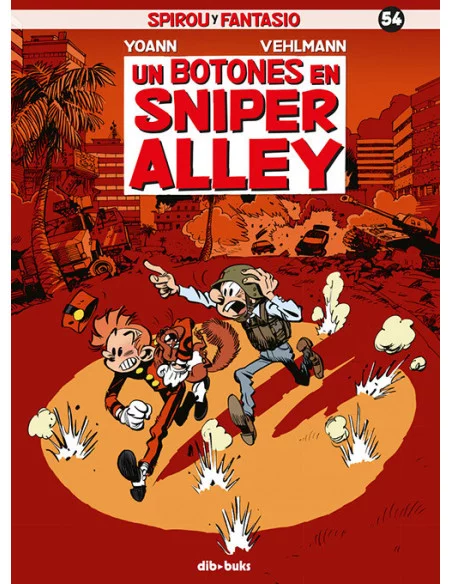 es::Spirou y Fantasio 54: Un botones en Sniper Alley