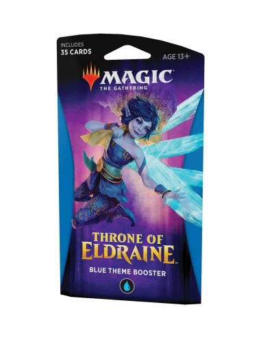 es::Magic the Gathering Throne of Eldraine Blue Theme Booster