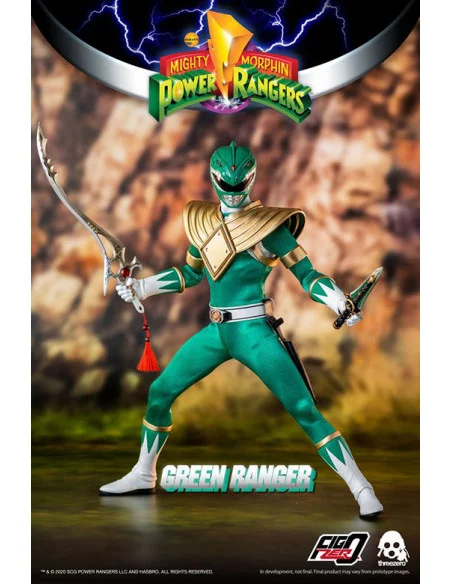 es::Mighty Morphin Power Rangers Figura FigZero 1/6 Green Ranger 30 cm