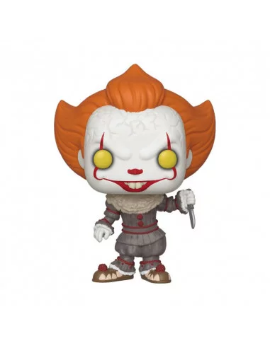 es::Stephen King's It 2 POP! Movies Vinyl Figura Pennywise with Blade 9 cm