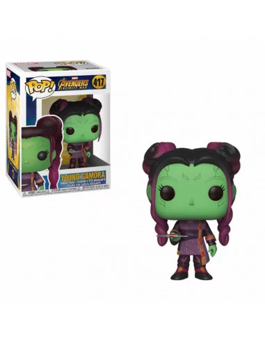 es::Avengers Infinity War Figura POP! Movies Vinyl Young Gamora with Dagger 9 cm