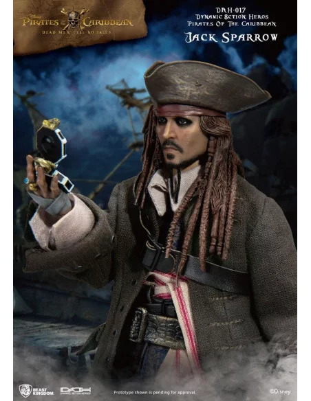 Piratas del Caribe Figura Dynamic 8ction Heroes 1/-1 Piratas del Caribe Figura Dynamic 8ction Heroes 1/-1