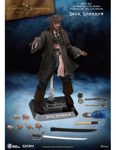Piratas del Caribe Figura Dynamic 8ction Heroes 1/-3