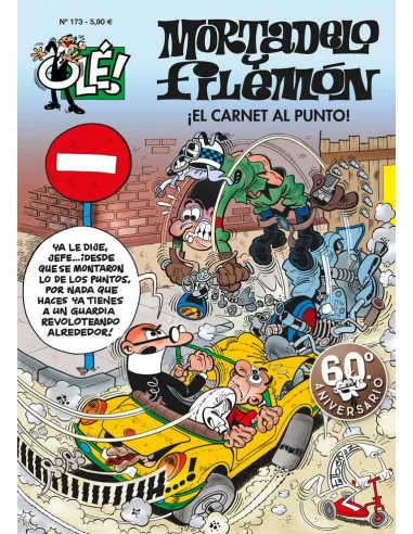 es::Olé Mortadelo 173: ¡El carnet al punto!