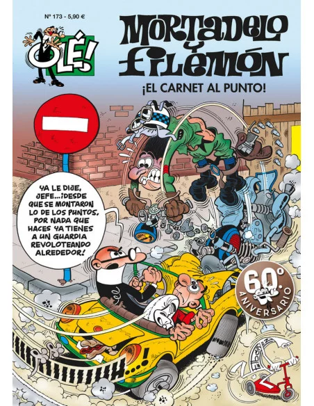 es::Olé Mortadelo 173: ¡El carnet al punto!