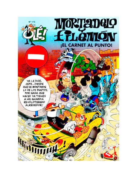 Olé Mortadelo 173: ¡El carnet al punto!-10