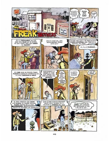 es::Freak Brothers Integral 02 rústica