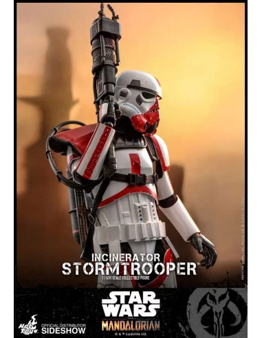 es::Star Wars The Mandalorian Figura 1/6 Incinerator Stormtrooper Hot Toys 30 cm