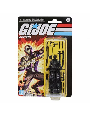 es::G.I. Joe Retro Series Figura Snake Eyes 10 cm