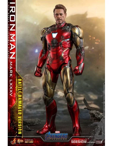 es::Vengadores: Endgame Figura Diecast 1/6 Iron Man Mark LXXXV Battle Damaged Version Hot Toys 32 cm