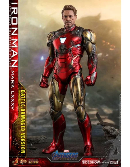 es::Vengadores: Endgame Figura Diecast 1/6 Iron Man Mark LXXXV Battle Damaged Version Hot Toys 32 cm