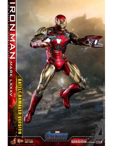 es::Vengadores: Endgame Figura Diecast 1/6 Iron Man Mark LXXXV Battle Damaged Version Hot Toys 32 cm