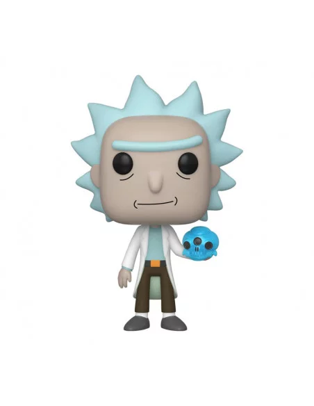 es::Rick & Morty POP! Animation Vinyl Figura Rick with Crystals 9 cm