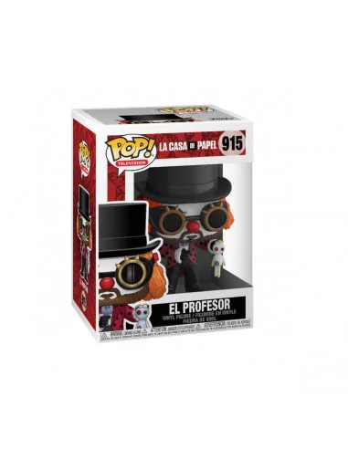 es::La casa de papel POP! TV Vinyl Figura Professor O Clown 9 cm