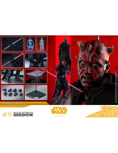 es::Han Solo: una historia de Star Wars Figura 1/6 Darth Maul Hot Toys 29 cm