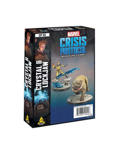 Marvel Crisis Protocol: Crystal & Lockjaw Inglés