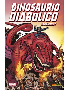 es::Dinosaurio Diabólico de Jack Kirby Cómic 100% Marvel HC