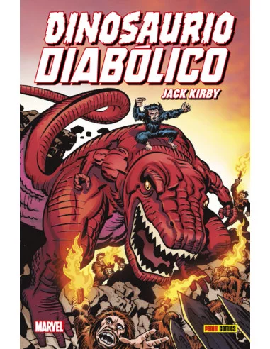 es::Dinosaurio Diabólico de Jack Kirby Cómic 100% Marvel HC