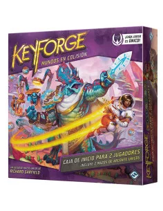 es::Keyforge: Mundos en Colisión Caja de inicio para 2 jugadores