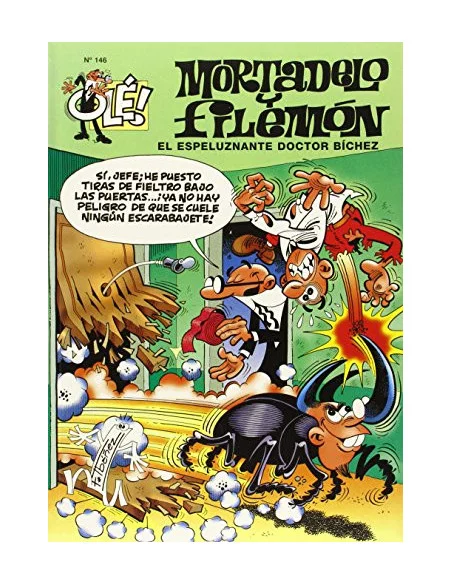 es::Olé Mortadelo 146: El espeluznante Doctor Bíchez