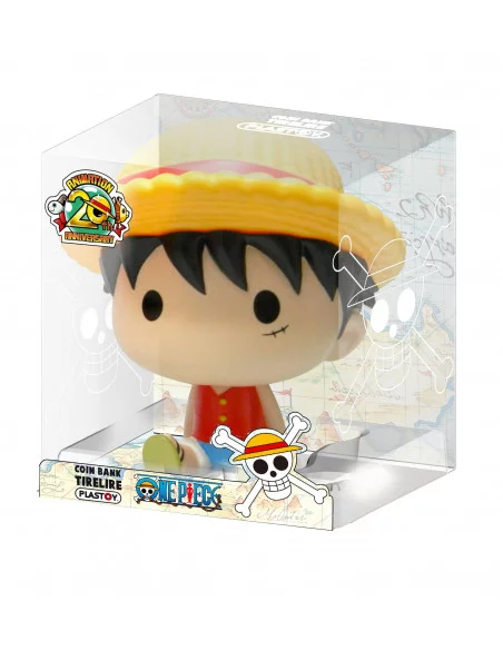 One Piece Hucha Chibi Luffy 15 cm-1 One Piece Hucha Chibi Luffy 15 cm-1