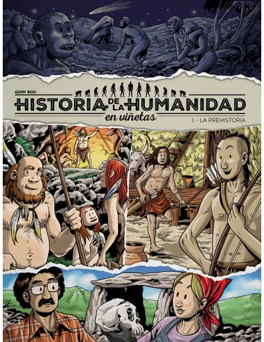 es::Historia de la humanidad en viñetas 1: La prehistoria