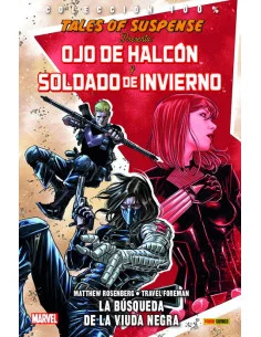 es::Tales of Suspense Presenta Ojo de Halcón y Soldado de Invierno. Dietario Rojo Cómic 100% Marvel