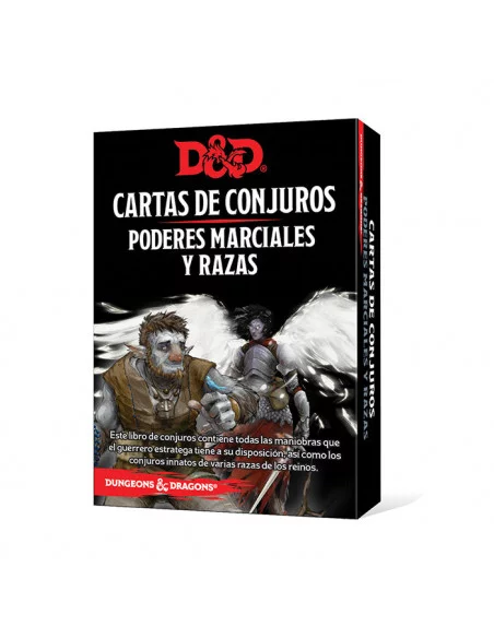 es::D&D Cartas de conjuros: Poderes marciales y razas
