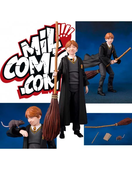 es::Harry Potter y la piedra filosofal Figura S.H. Figuarts Ron Weasley 12 cm