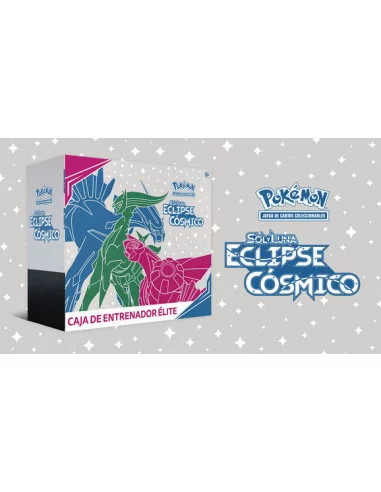 es::Pokémon. Caja Entrenador Élite Sol y Luna Eclipse Cósmico