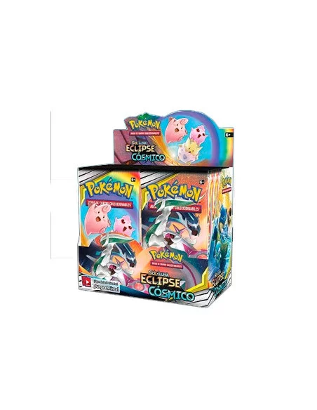 es::Pokémon Sol y Luna Eclipse Cósmico Caja de sobres