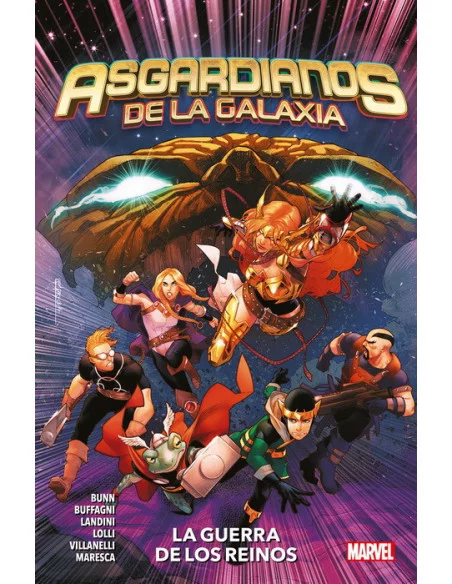 es::Asgardianos de la Galaxia 02. La Guerra de los Reinos Cómic 100% Marvel