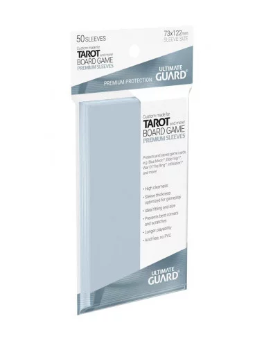 es::Ultimate Guard Premium Soft Sleeves Fundas de Cartas del Juego Tarot 50