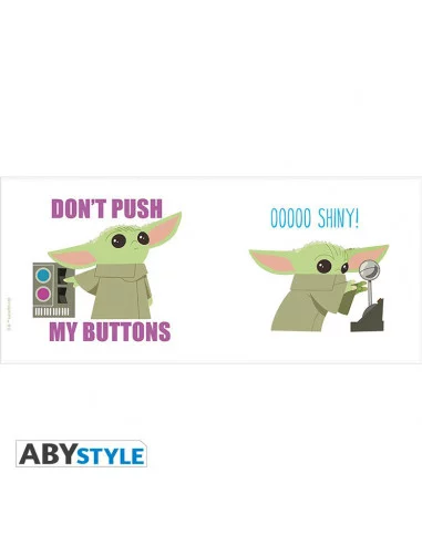 Star Wars The Mandalorian Taza Baby Yoda Chibi 320-2