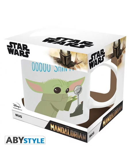 Star Wars The Mandalorian Taza Baby Yoda Chibi 320-3