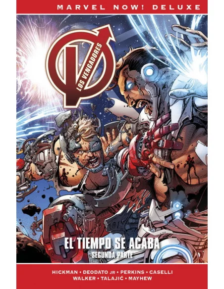 es::Los Vengadores de Jonathan Hickman 09. El tiempo se acaba Segunda Parte Cómic Marvel Now! Deluxe