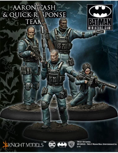 es::Batman Miniature Game: Aaron Cash and Quick Response Team