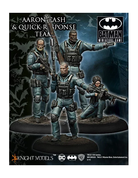 es::Batman Miniature Game: Aaron Cash and Quick Response Team