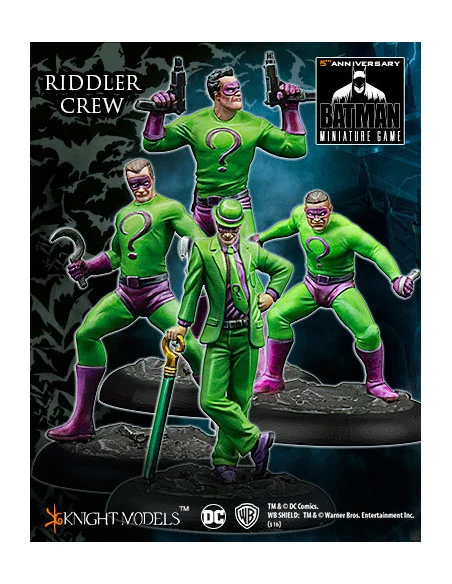 es::Batman Miniature Game: The Riddler Crew Figuras Knight Models