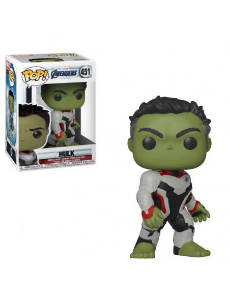 es::Vengadores Endgame Figura POP! Movies Vinyl Hulk 9 cm
