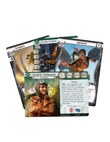es::Arkham Horror LCG. Winifred Habbamock Mazo de investigador