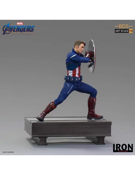 es::Vengadores: Endgame Estatua BDS Art Scale 1/10 Captain America 2023 19 cm
