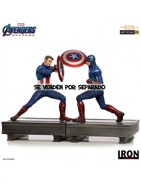 es::Vengadores: Endgame Estatua BDS Art Scale 1/10 Captain America 2023 19 cm