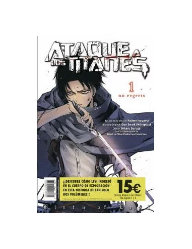 Ataque a los Titanes: No regrets Pack 01 y 02