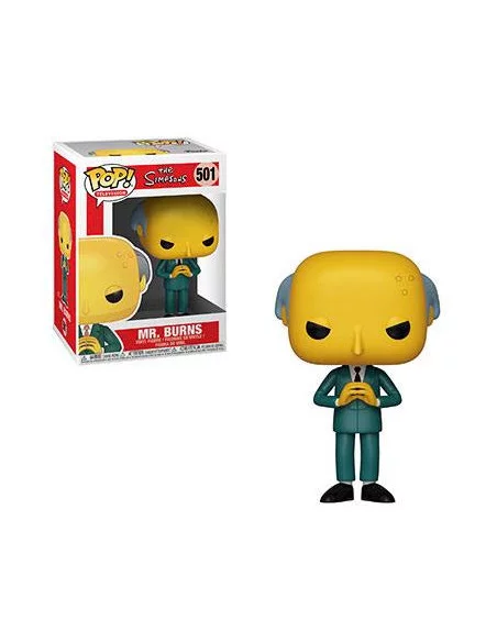 es::Los Simpson Figura POP! TV Vinyl Mr. Burns 9 cm